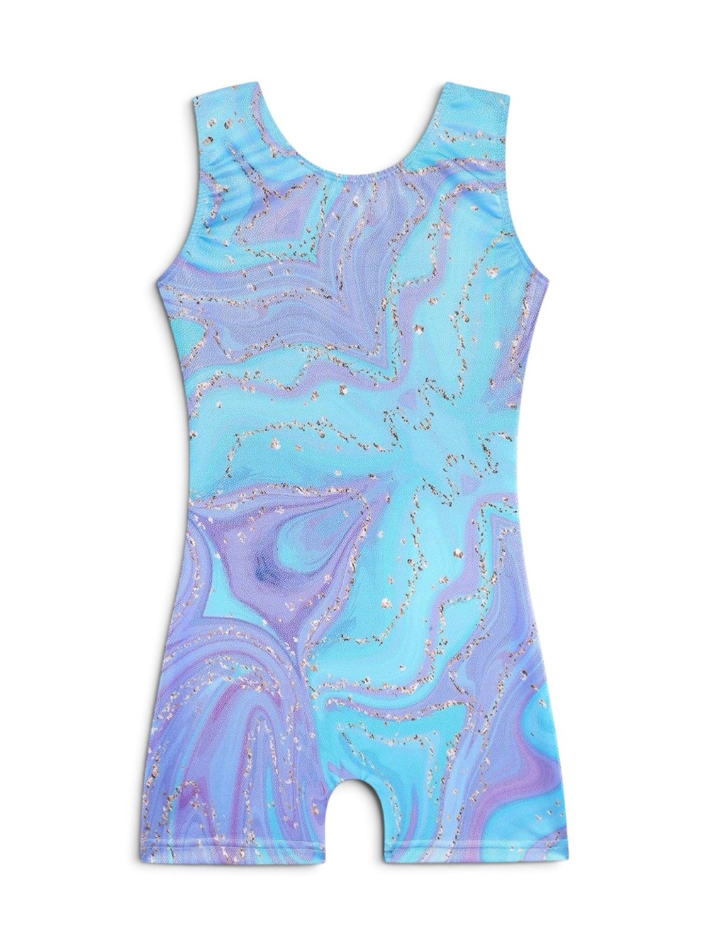 NWOT Marble Swirl Gymnastics Tumbling Dance Unitard Biketard Leotard 🛍️2/$8•3/$9